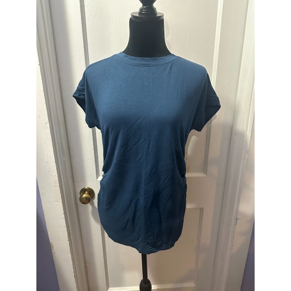 Cupio Blue Short Sleeve‎ Top in S